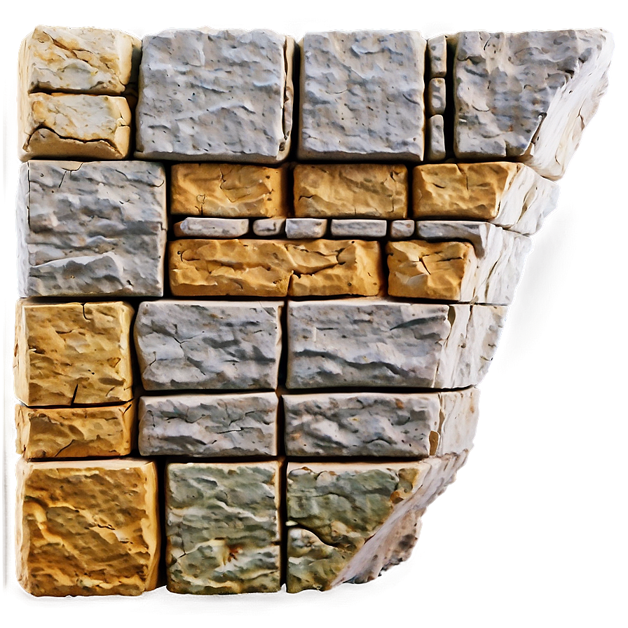 Cracked Stone Brick Png Jup5 PNG Image