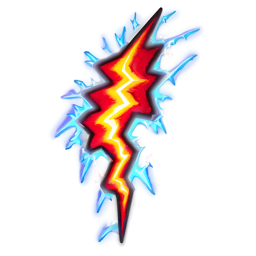 Crackling Lightning Bolt Png Qqn80 PNG Image