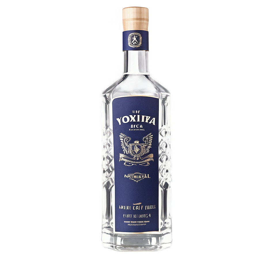 Craft Vodka Bottle Png Kdt PNG Image