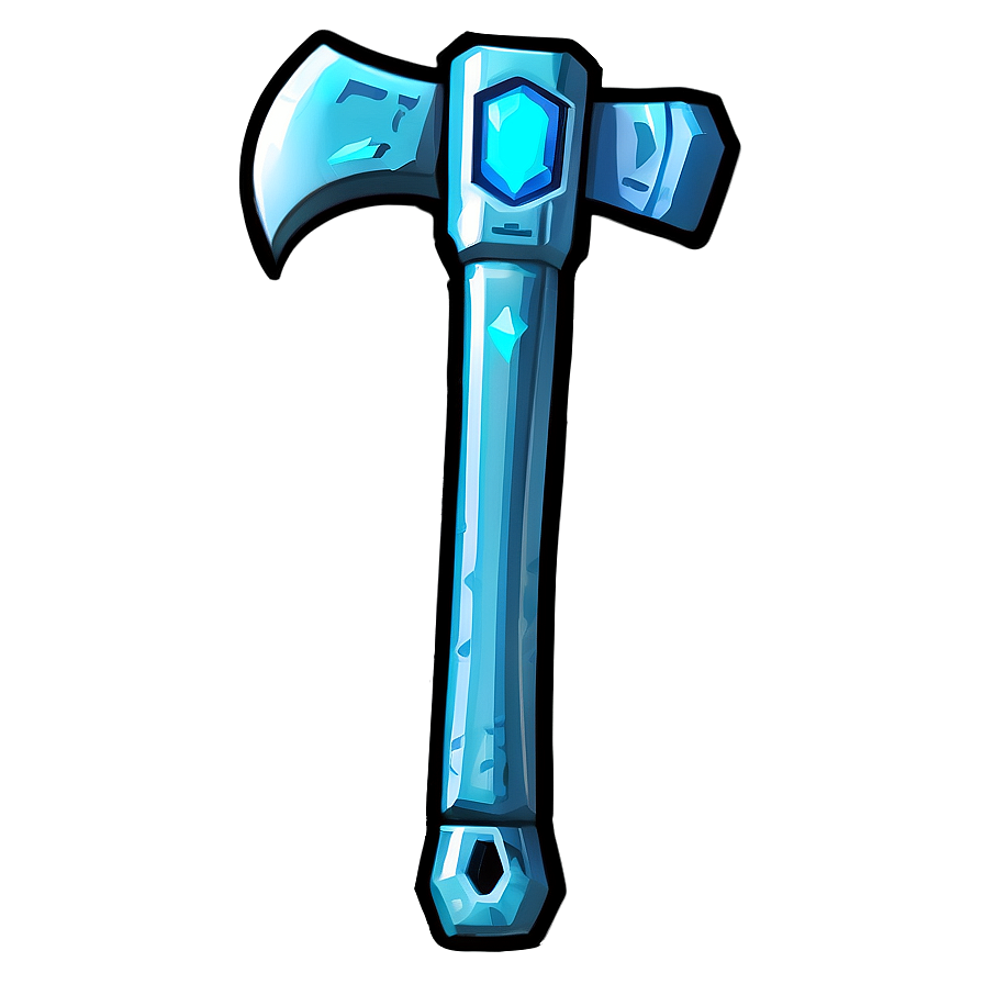 Crafting A Diamond Pickaxe Png Vgc46 PNG Image