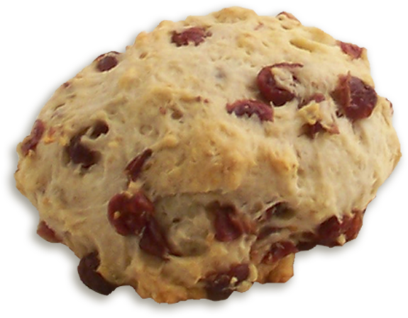 Cranberry Scone Delicious Bakery Item PNG Image