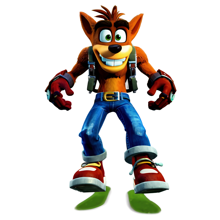 Crash Bandicoot With Jetpack Png 05212024 PNG Image