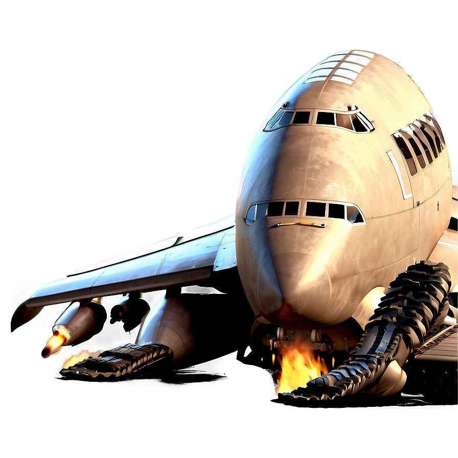 Crash Landing Scene Png Wxg20 PNG Image