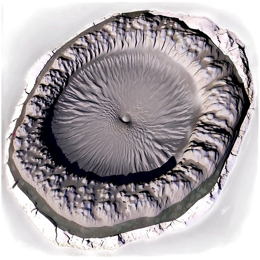 Crater Geological Study Sample Png Bxg45 PNG Image