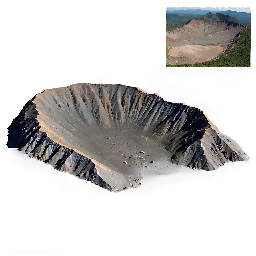 Crater Isolation Remote Area Png 67 PNG Image