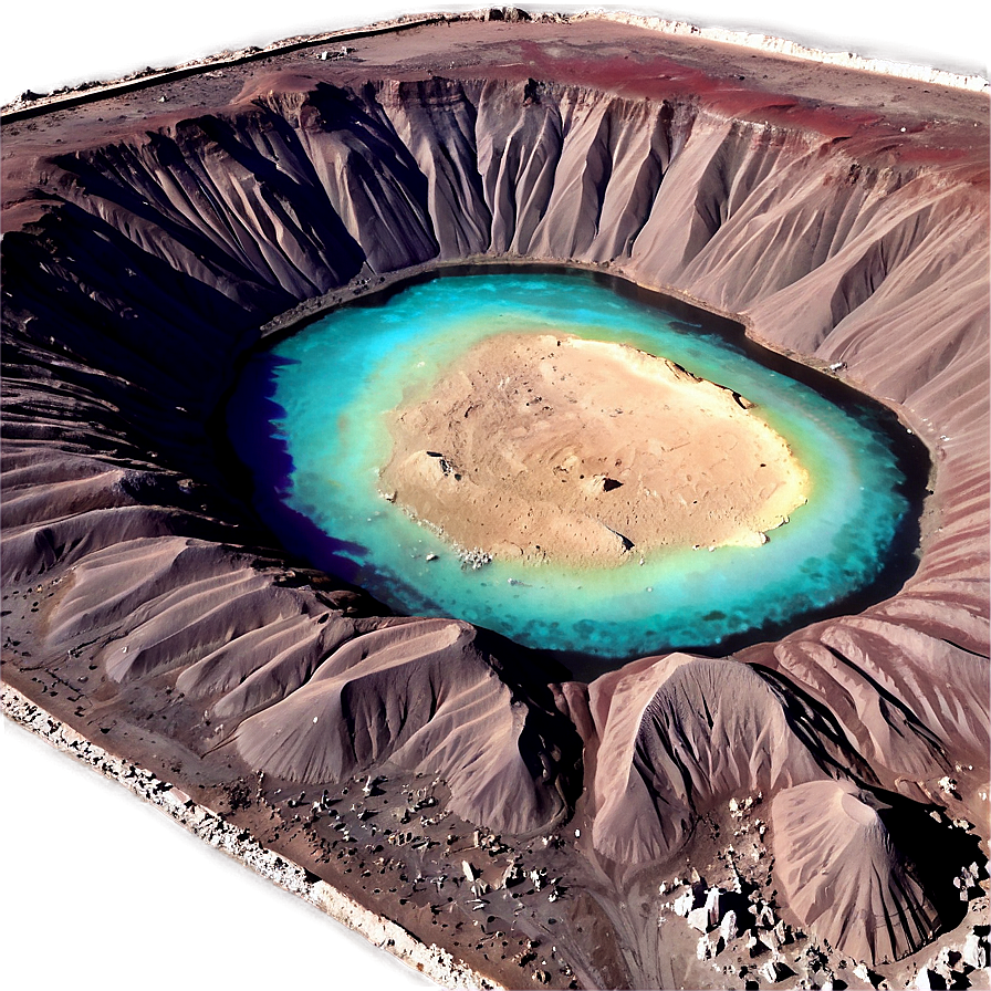 Crater Landscape Png Kxj96 PNG Image