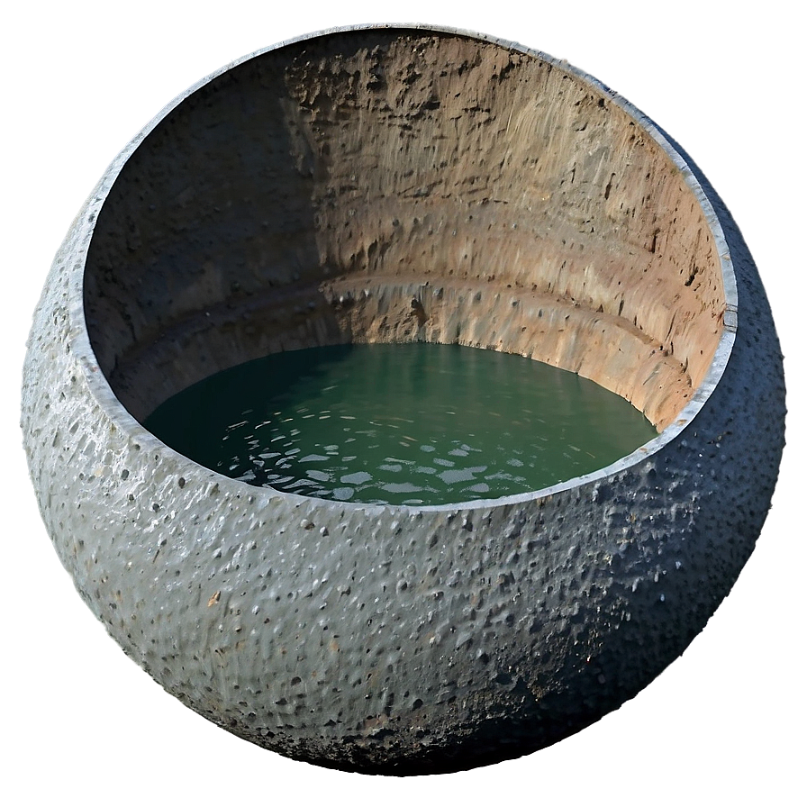 Crater Rainwater Collection Basin Png Jvt63 PNG Image