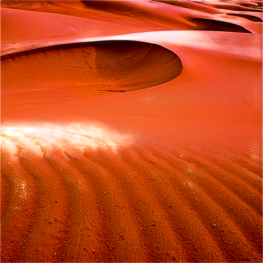 Crater Sand Dunes Surrounding Png Qle92 PNG Image