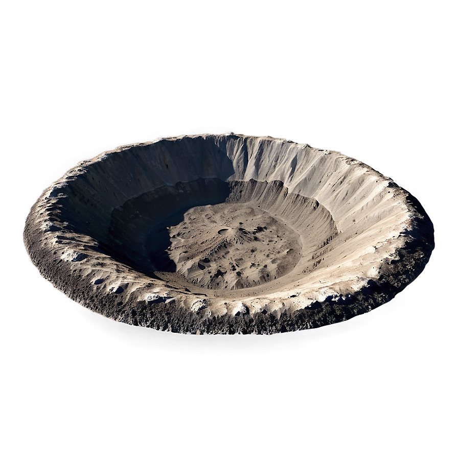 Crater Top View Texture Png Fpk PNG Image