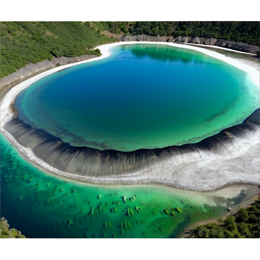 Crater Water Body Calm Png Iea8 PNG Image