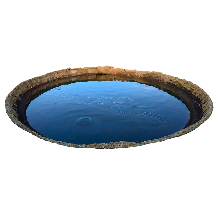 Crater Water Body Calm Png Xro50 PNG Image