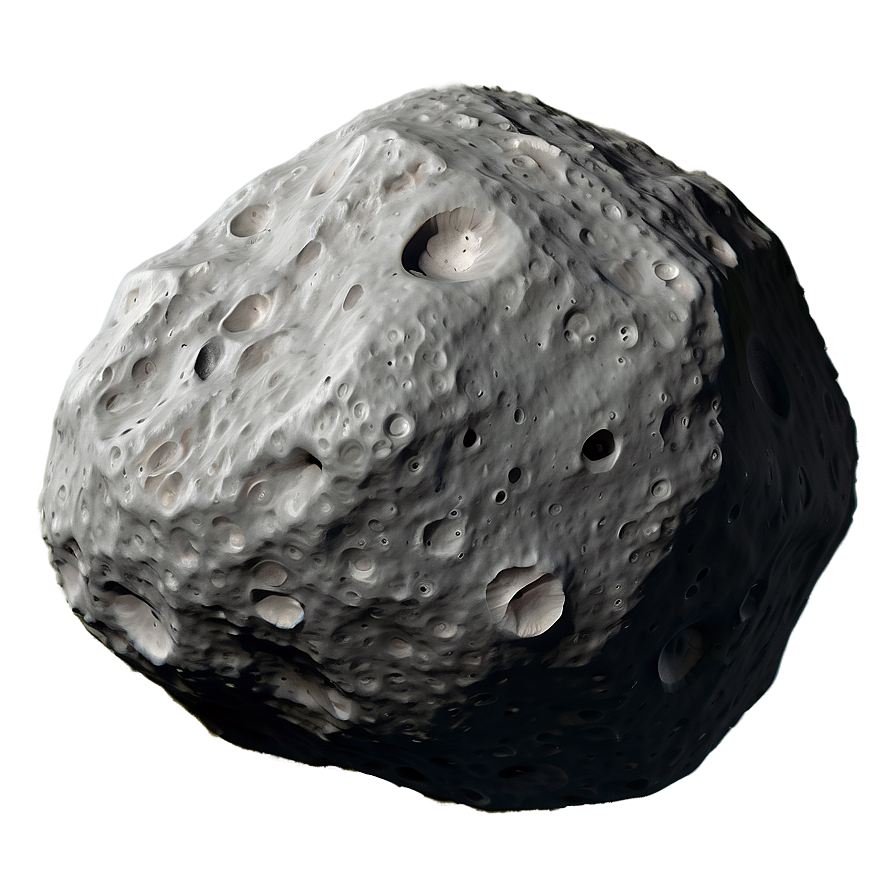 Cratered Asteroid Png 80 PNG Image