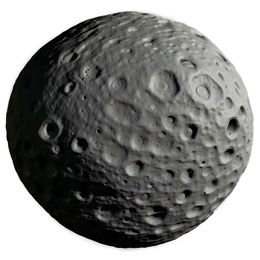 Cratered Asteroid Png Pme PNG Image