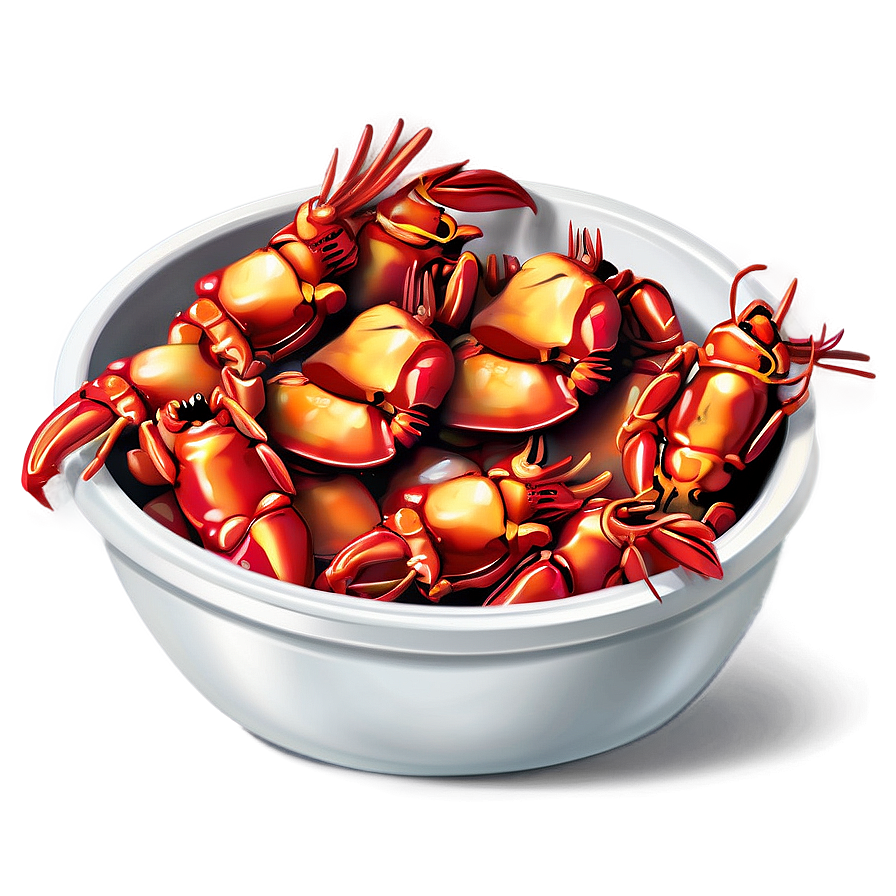 Crawfish Dip Illustration Png 06122024 PNG Image