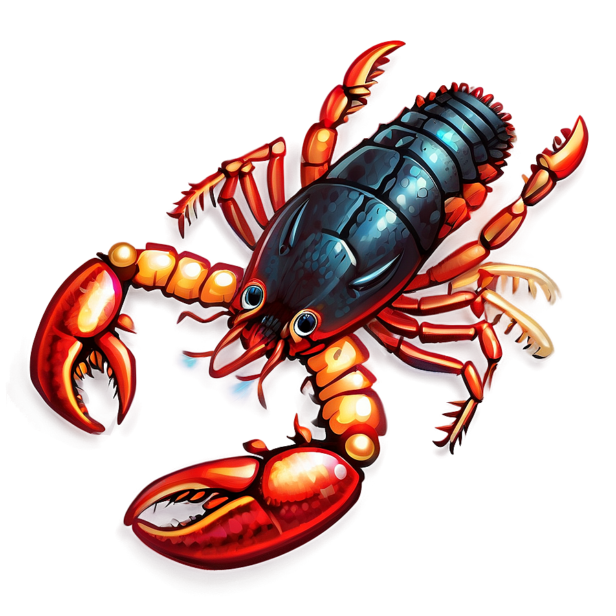 Crawfish Line Art Png Xoh64 PNG Image