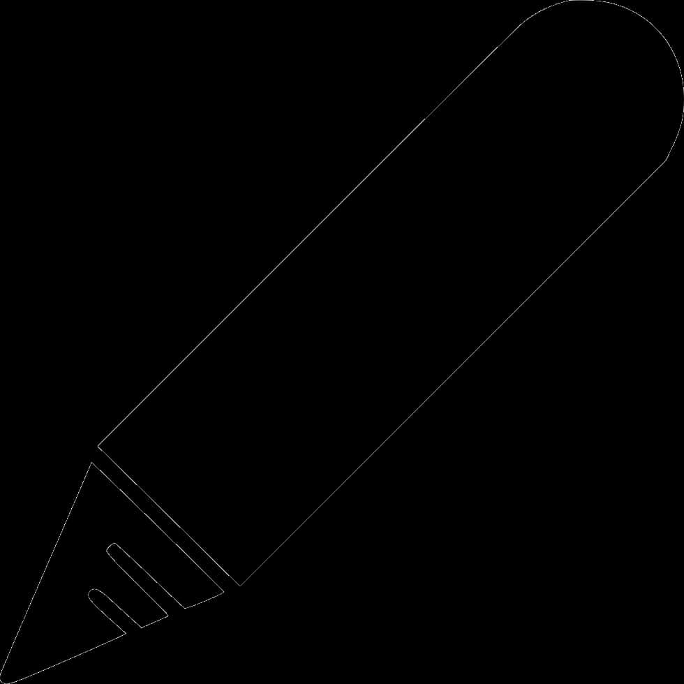 Crayon_ Outline_ Graphic PNG Image