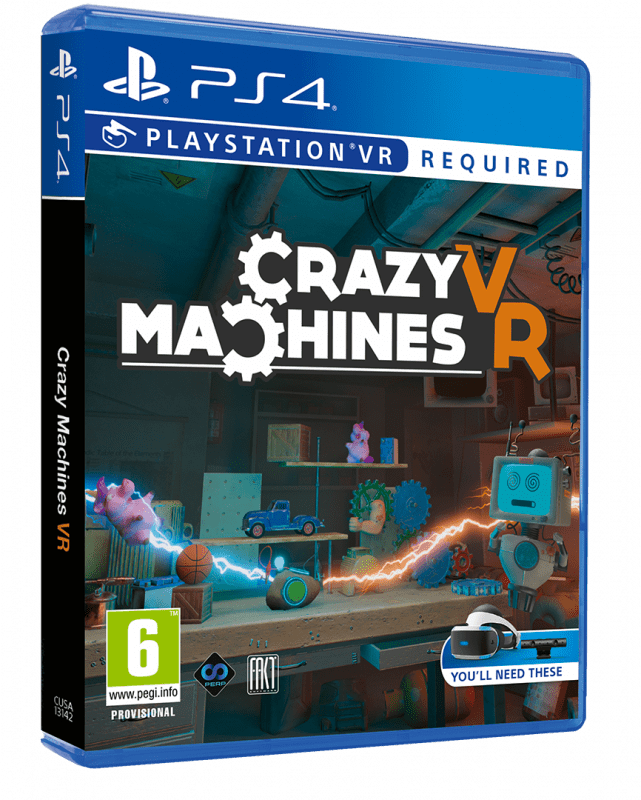 Crazy Machines V R P S4 Game PNG Image