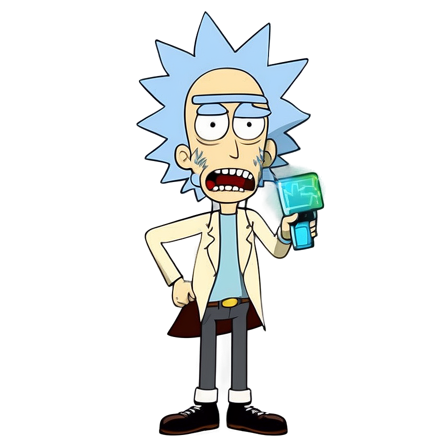 Crazy Rick Sanchez Png 06122024 PNG Image