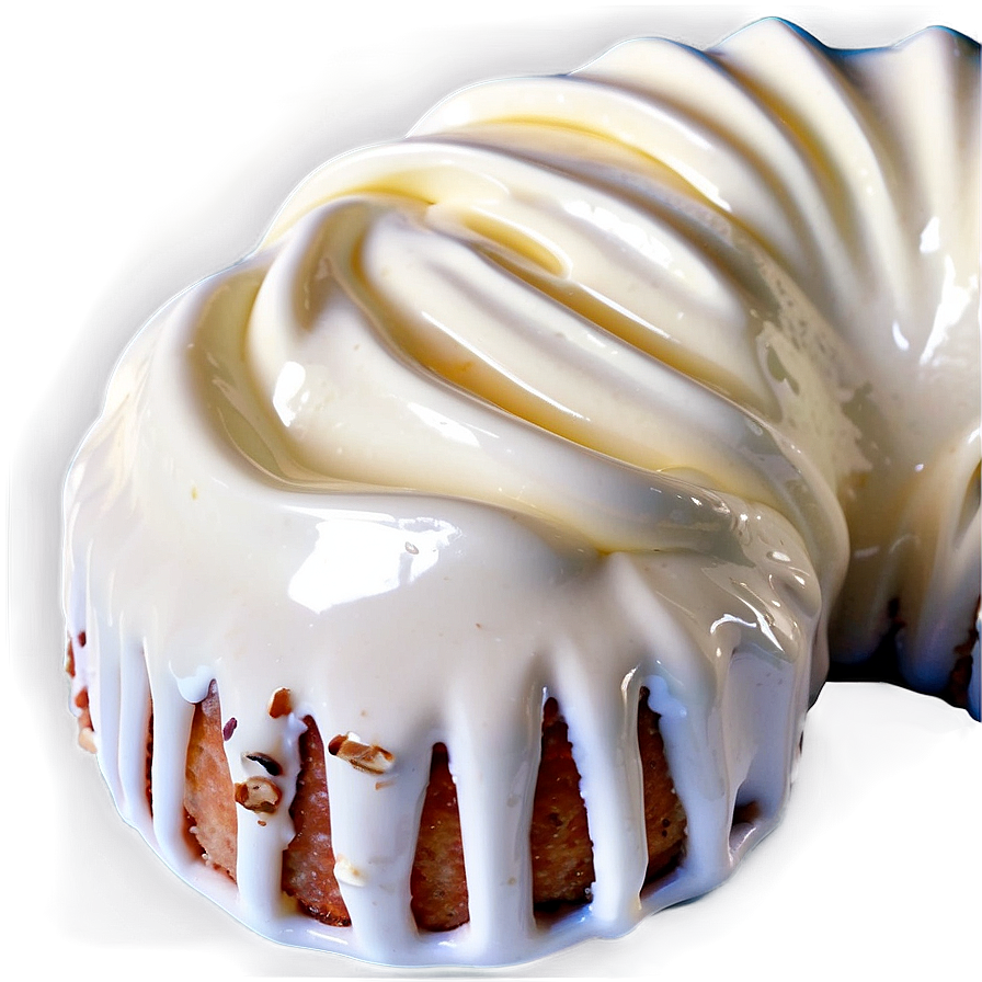 Cream Cheese Glaze Png 4 PNG Image