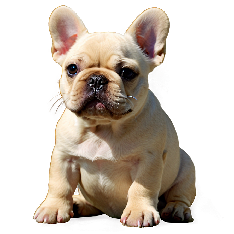 Cream French Bulldog Png Byd PNG Image