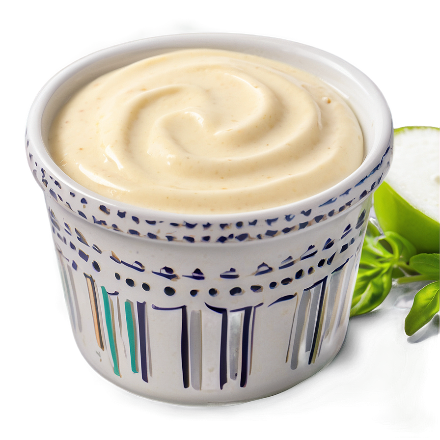 Creamy Aioli Sauce Png Itl27 PNG Image