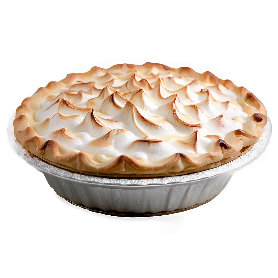 Creamy Lemon Meringue Pie Png Wrs91 PNG Image