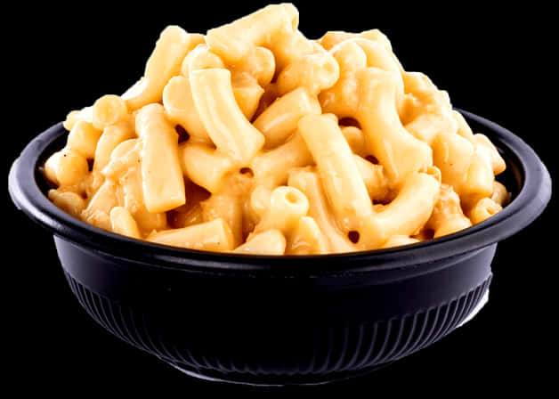 Creamy Macaroniand Cheese Bowl PNG Image