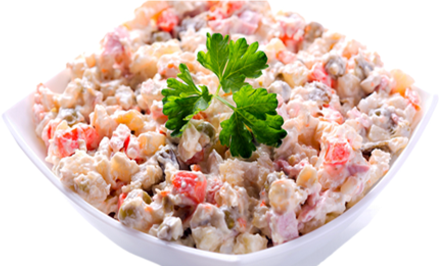 Creamy Potato Salad Dish PNG Image