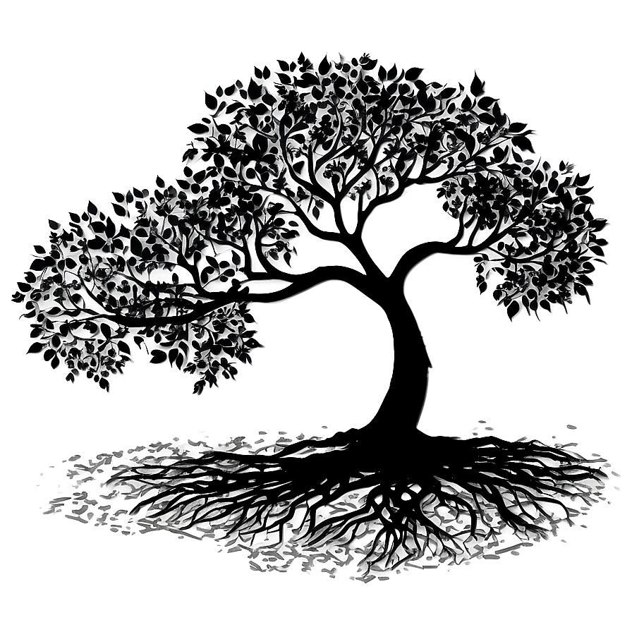 Creative Black Tree Concept Png Etf58 PNG Image