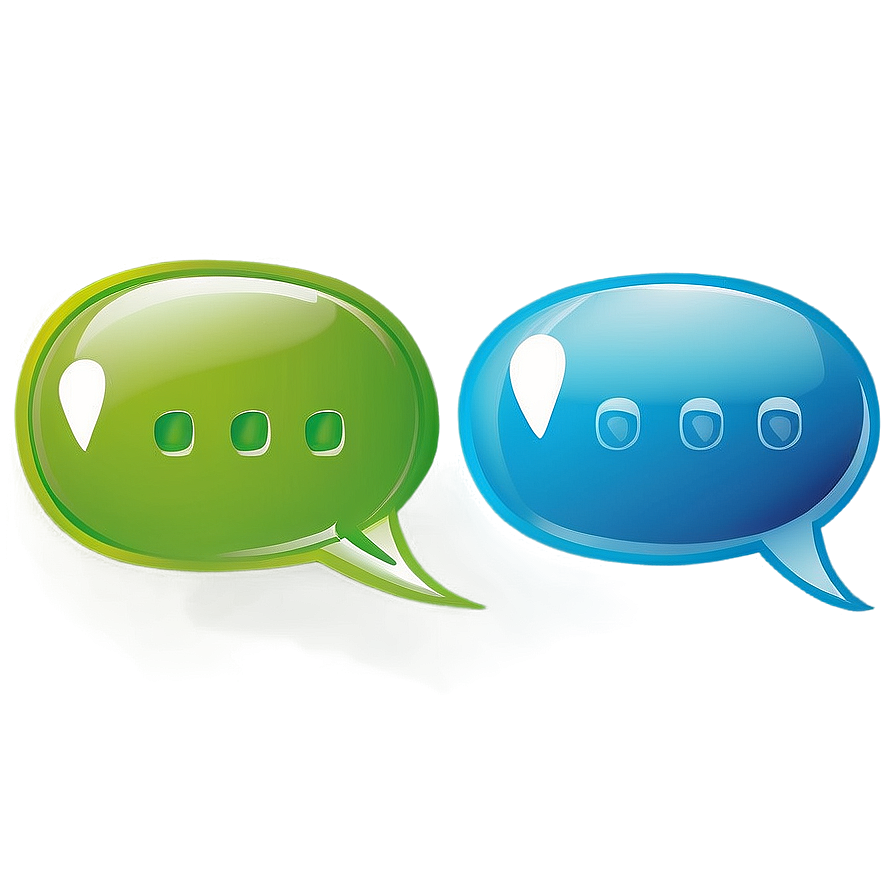 Creative Chat Bubble Png Tug PNG Image