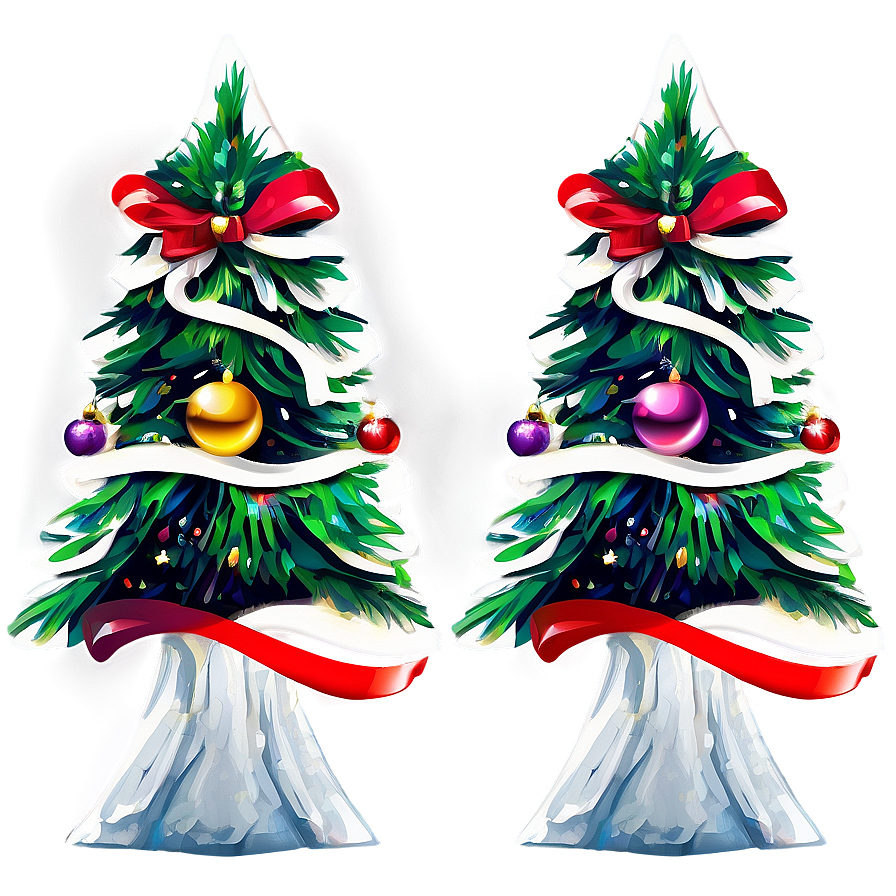 Creative Christmas Tree Png Jid9 PNG Image