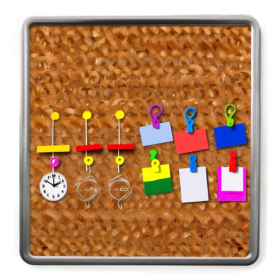 Creative Cork Board Themes Png Dpg74 PNG Image