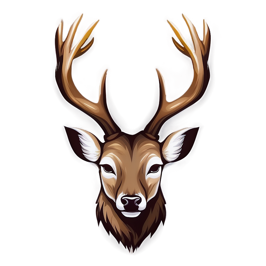 Creative Deer Head Logo Png Rop83 PNG Image