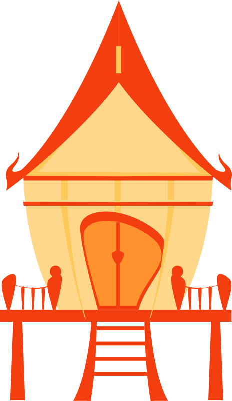 Creative Lightbulb House Vector PNG Image