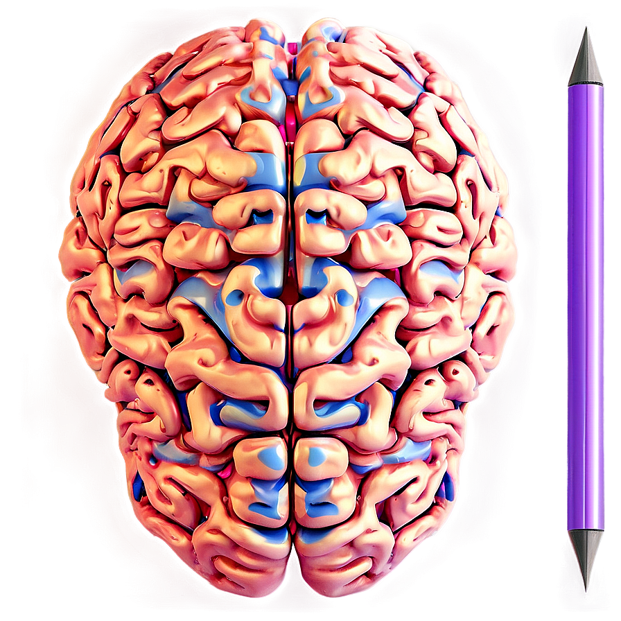 Creative Mind Brain Emoji Png Hjj PNG Image