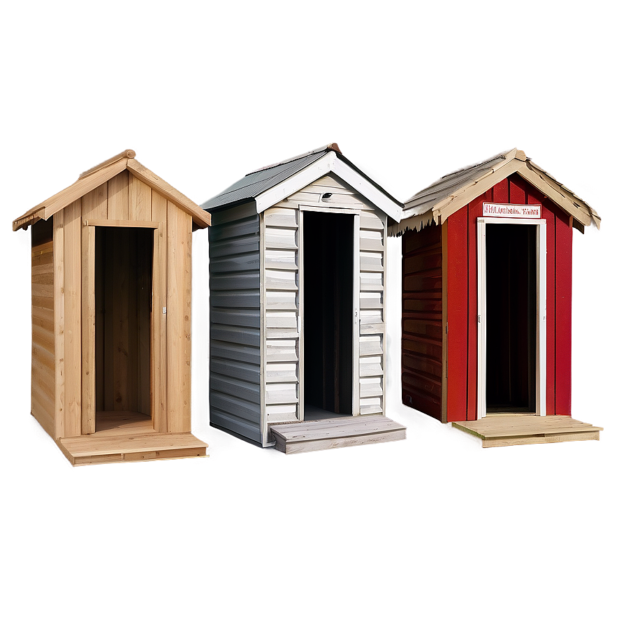 Creative Outhouse Decoration Png Jke38 PNG Image