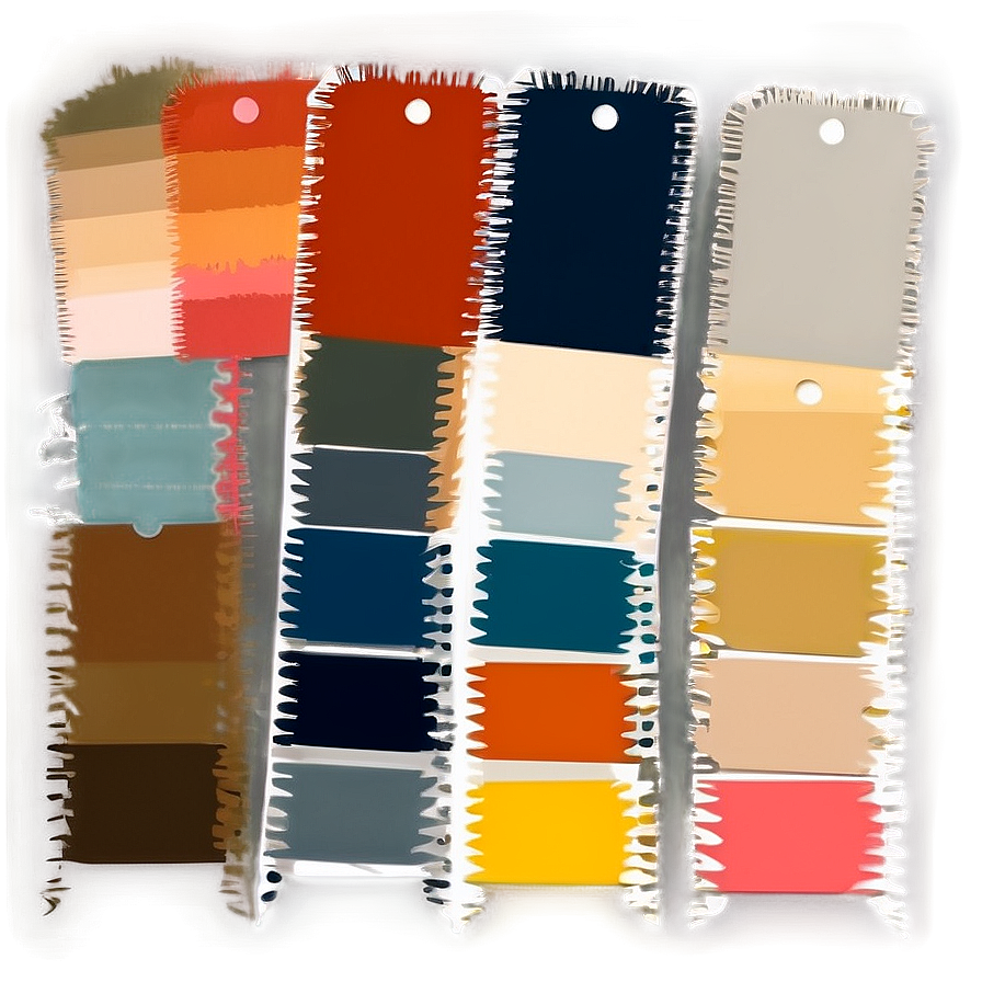 Creative Paint Swatch Ideas Png 06132024 PNG Image