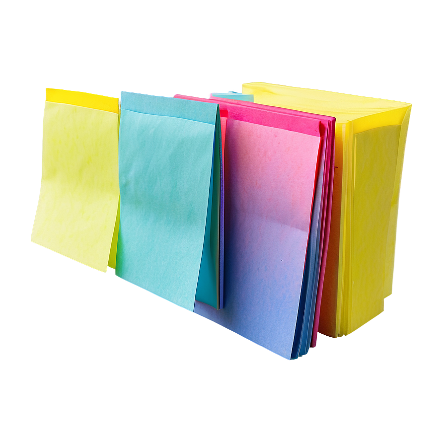 Creative Post It Note Png Fin PNG Image