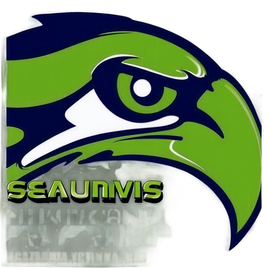 Creative Seahawks Logo Interpretation Png 98 PNG Image