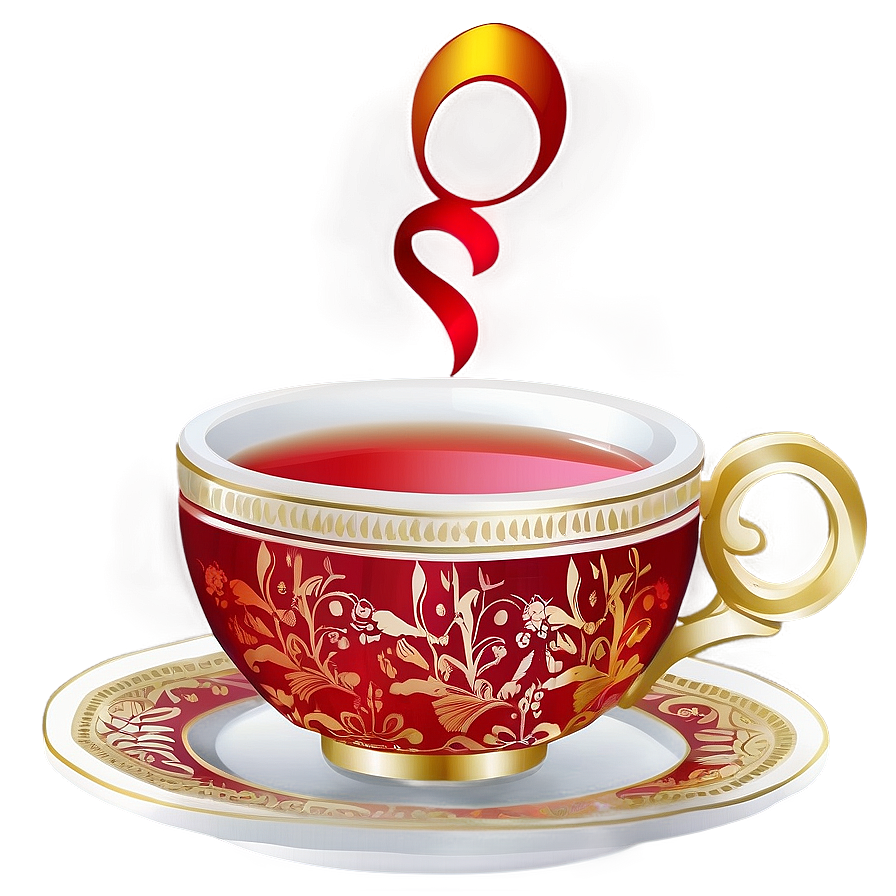 Creative Tea Cup Craft Png 05252024 PNG Image