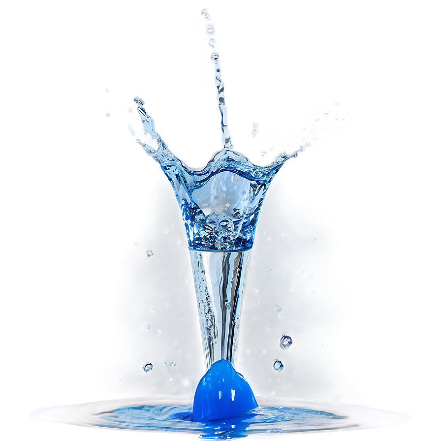 Creative Water Splash Png Ipp PNG Image