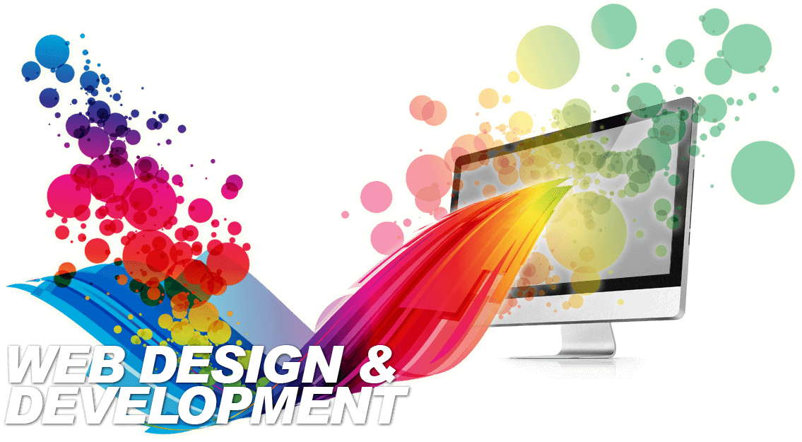 Creative Web Designand Development Banner PNG Image