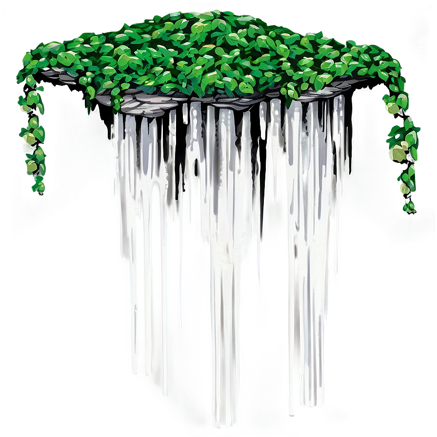 Creeper By Waterfall Png 05232024 PNG Image