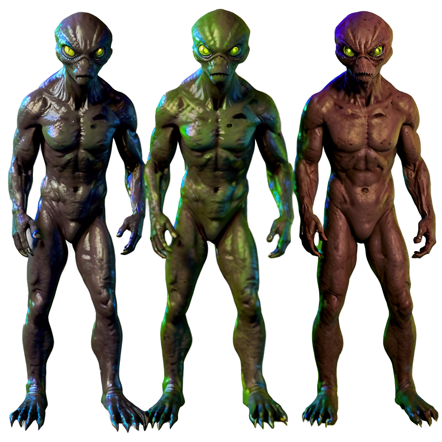 Creepy Alien Monster Png Nps PNG Image