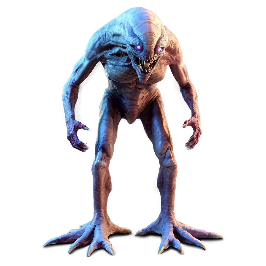 Creepy Alien Monster Png Ojy88 PNG Image