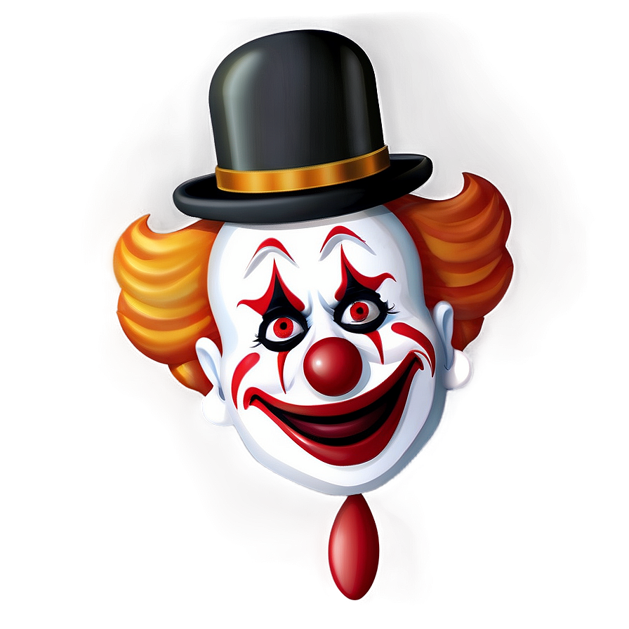 Creepy Clown Emoji Png Gix PNG Image