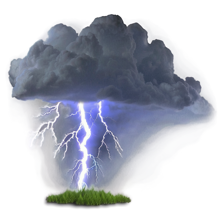 Creepy Lightning Strike Png 06202024 PNG Image