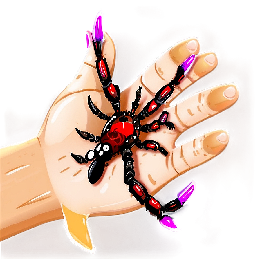 Creepy Spider Claws Png 06212024 PNG Image