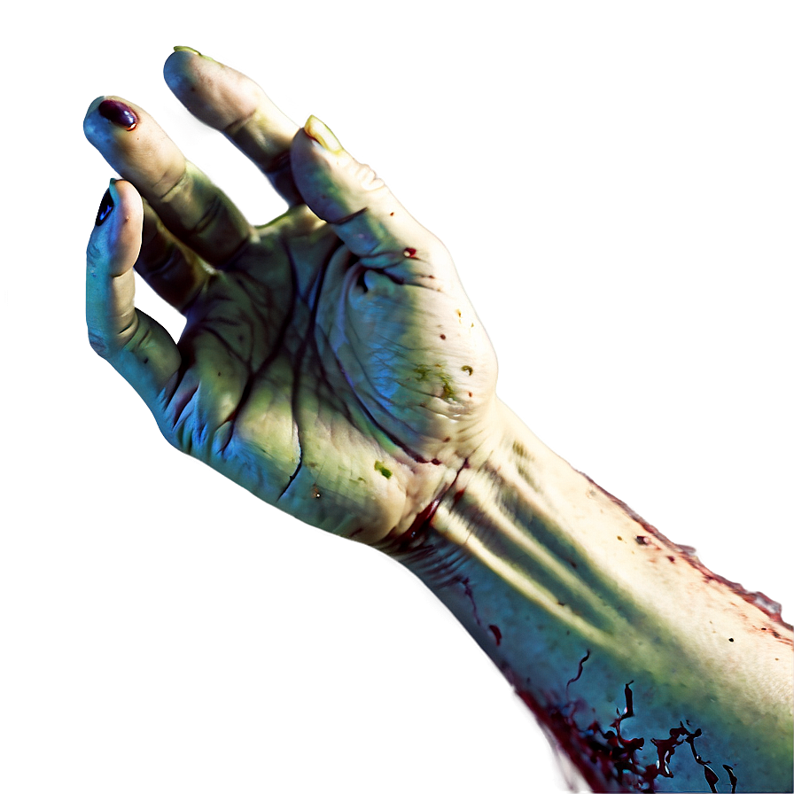 Creepy Zombie Hand Png Ots7 PNG Image