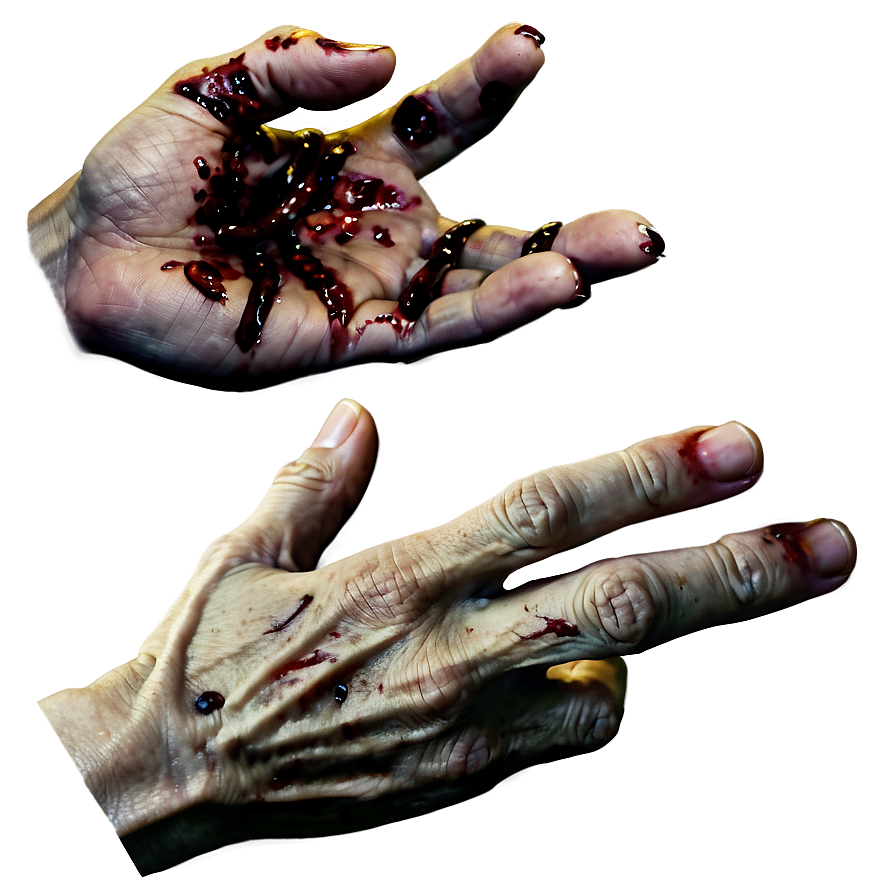 Creepy Zombie Hands Png Lot PNG Image